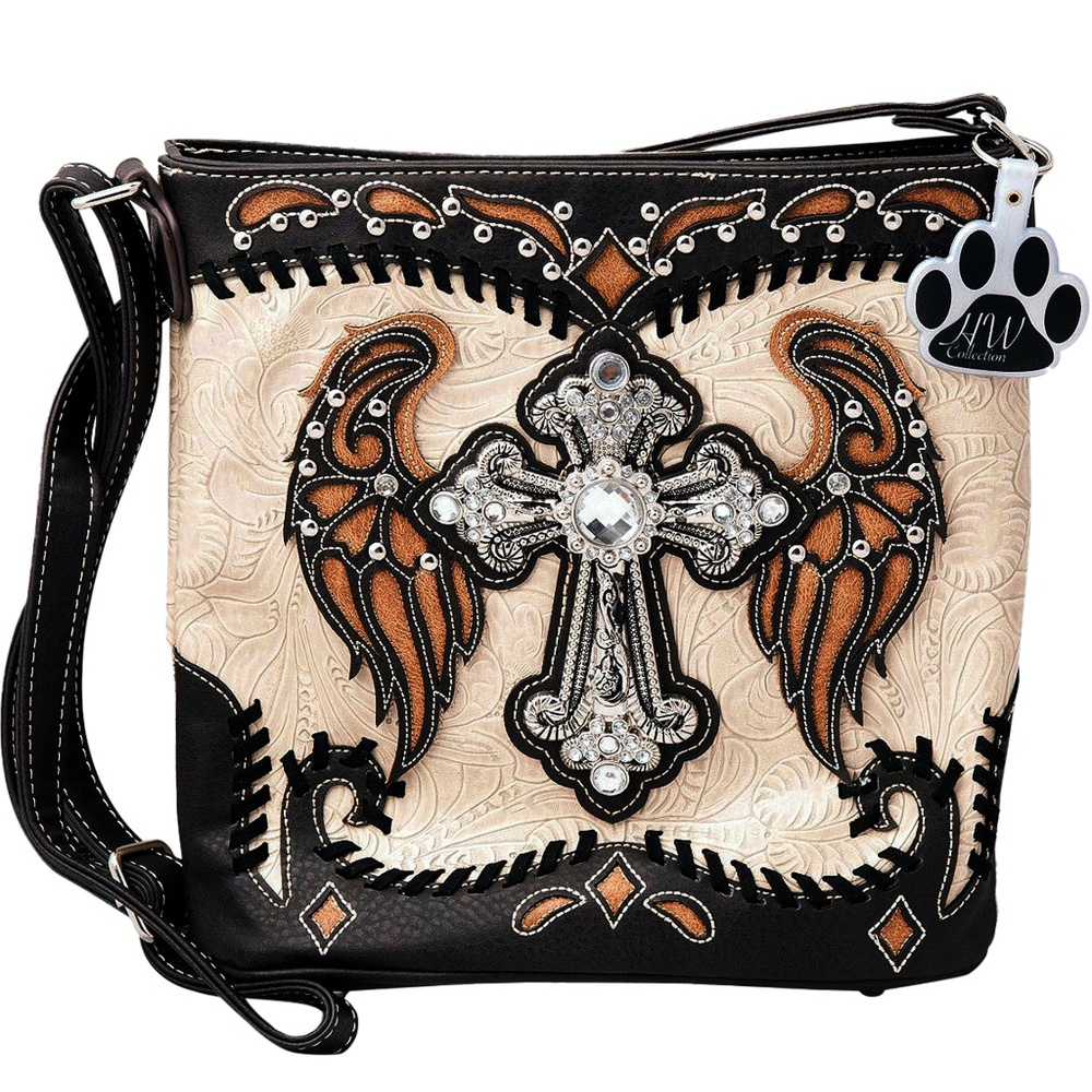 Western Purses for Women Crossbody Bag Cross Country Cowgirl Carry Conceal Tool